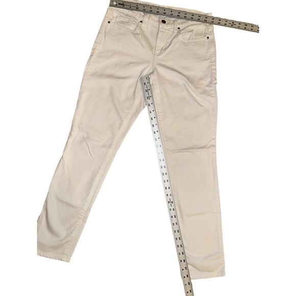 DKNY Jeans Bleeker Boyfriend White Denim Pants Comfort‎ Casual Everyday - Picture 8 of 10